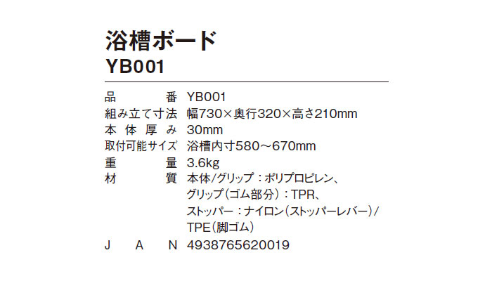 幸和製作所(TacaoF)】浴槽ボード ピンク YB001【介護用品販売のお店 YUA】