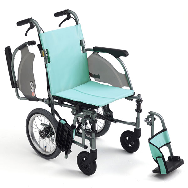 MiKi/ミキ】 多機能 介助式軽量車椅子 CRT-4 【車椅子販売のお店 YUA】